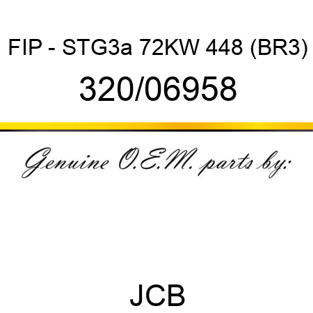 FIP - STG3a 72KW 448 (BR3) 320/06958