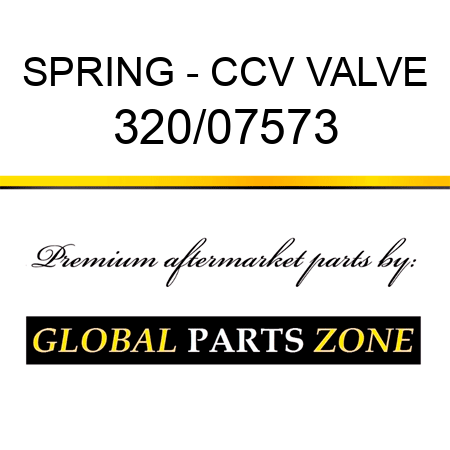 SPRING - CCV VALVE 320/07573