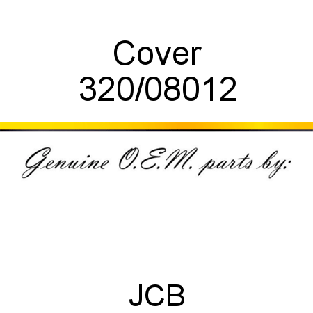 Cover 320/08012