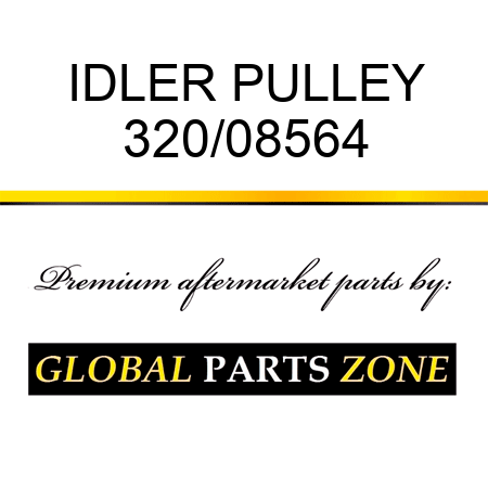 IDLER PULLEY 320/08564