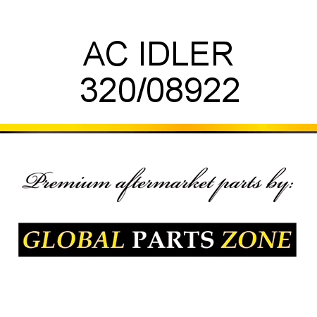AC IDLER 320/08922