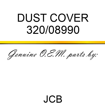 DUST COVER 320/08990