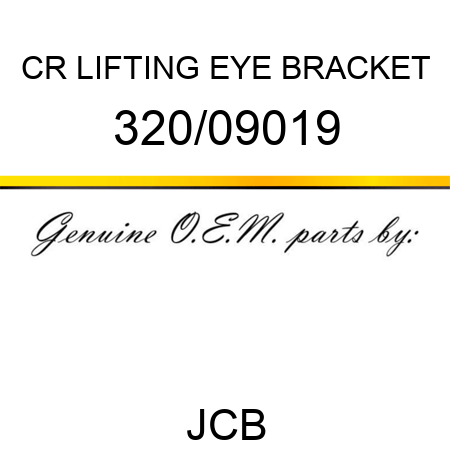 CR LIFTING EYE BRACKET 320/09019