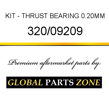 KIT - THRUST BEARING 0.20MM 320/09209