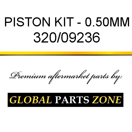 PISTON KIT - 0.50MM 320/09236