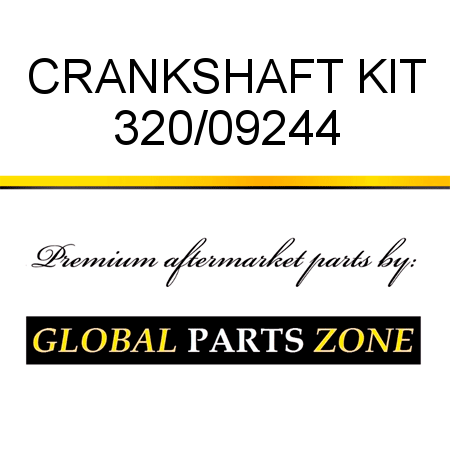CRANKSHAFT KIT 320/09244
