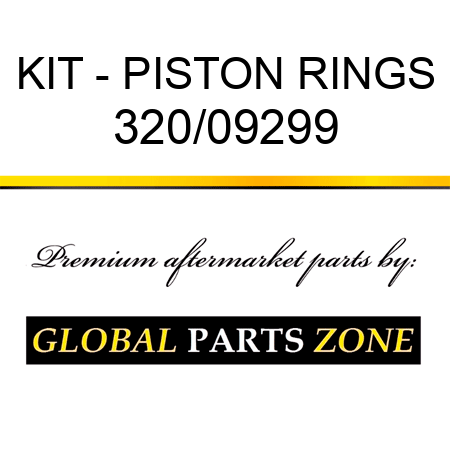 KIT - PISTON RINGS 320/09299