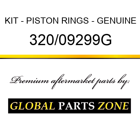 KIT - PISTON RINGS - GENUINE 320/09299G