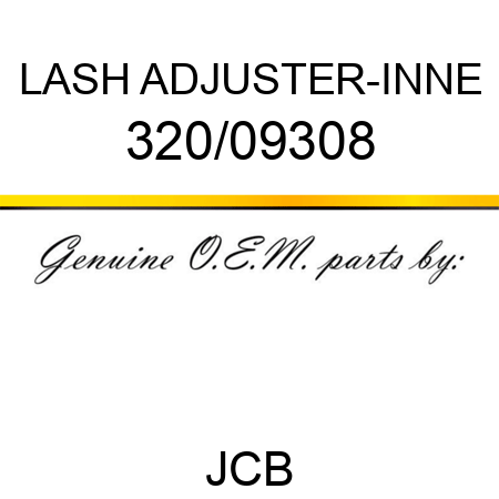LASH ADJUSTER-INNE 320/09308
