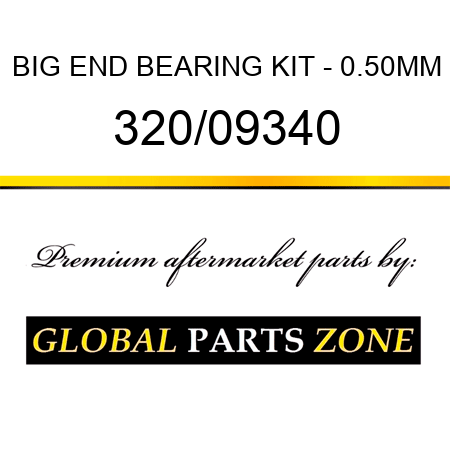 BIG END BEARING KIT - 0.50MM 320/09340