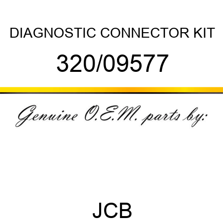 DIAGNOSTIC CONNECTOR KIT 320/09577