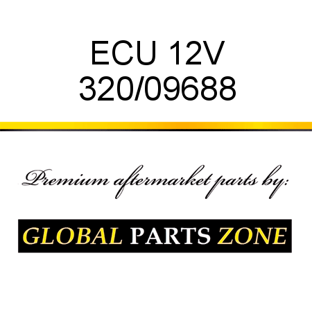 ECU 12V 320/09688