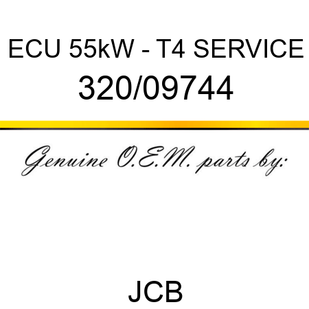 ECU 55kW - T4 SERVICE 320/09744