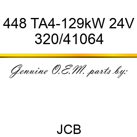 448 TA4-129kW 24V 320/41064