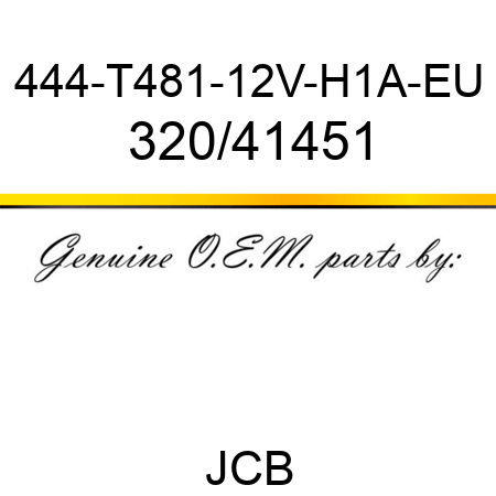444-T481-12V-H1A-EU 320/41451