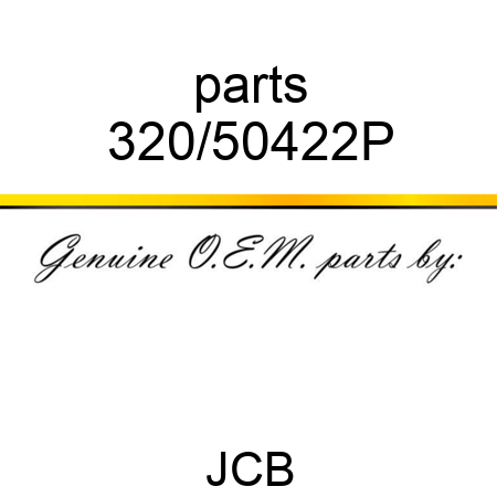 parts 320/50422P
