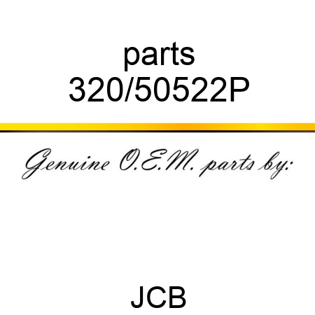 parts 320/50522P