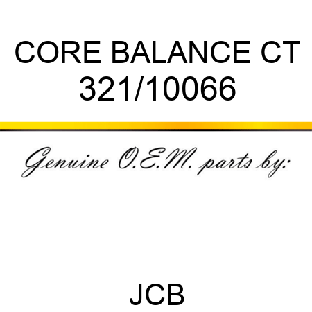 CORE BALANCE CT 321/10066