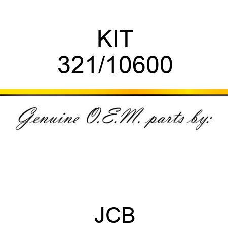 KIT 321/10600