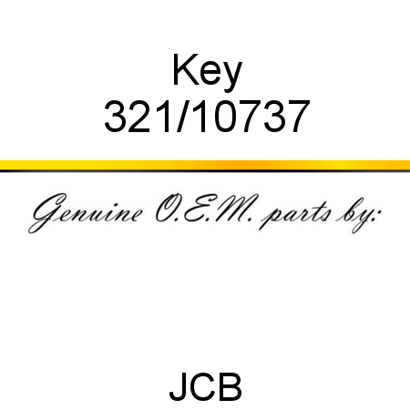Key 321/10737