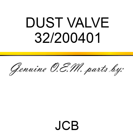 DUST VALVE 32/200401
