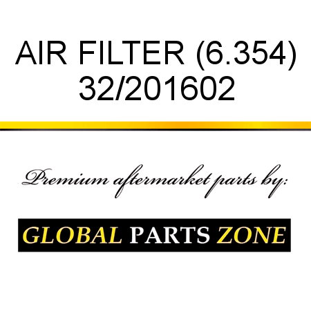 AIR FILTER (6.354) 32/201602
