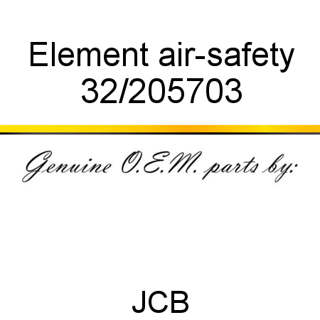 Element, air-safety 32/205703