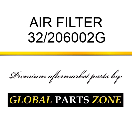 AIR FILTER 32/206002G