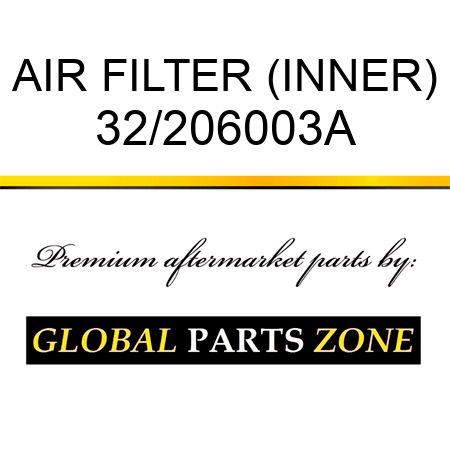 AIR FILTER (INNER) 32/206003A