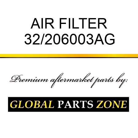AIR FILTER 32/206003AG
