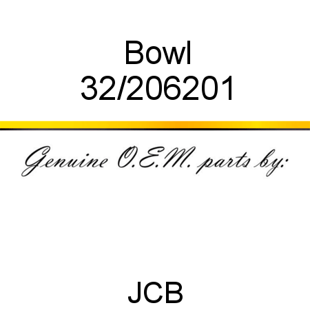 Bowl 32/206201