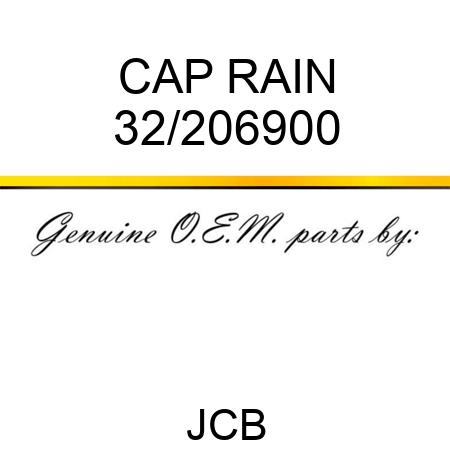 CAP RAIN 32/206900