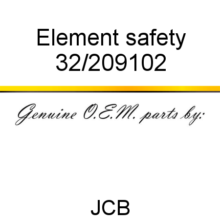 Element, safety 32/209102