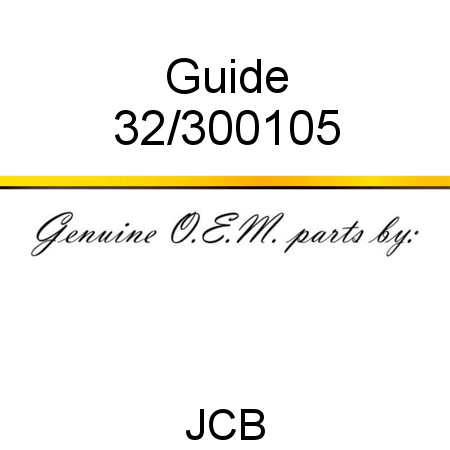 Guide 32/300105