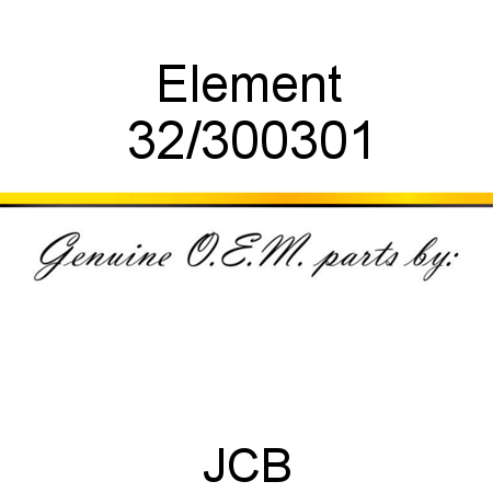 Element 32/300301