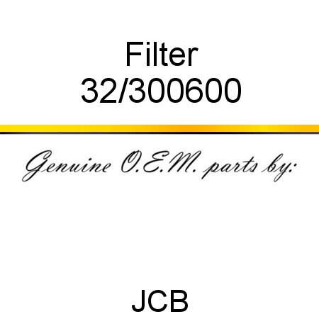 Filter 32/300600