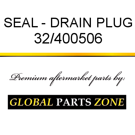 SEAL - DRAIN PLUG 32/400506