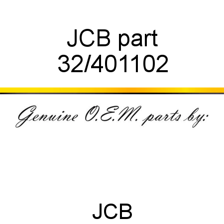 JCB part 32/401102