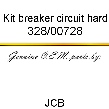 Kit, breaker circuit hard 328/00728
