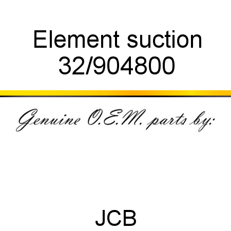 Element, suction 32/904800