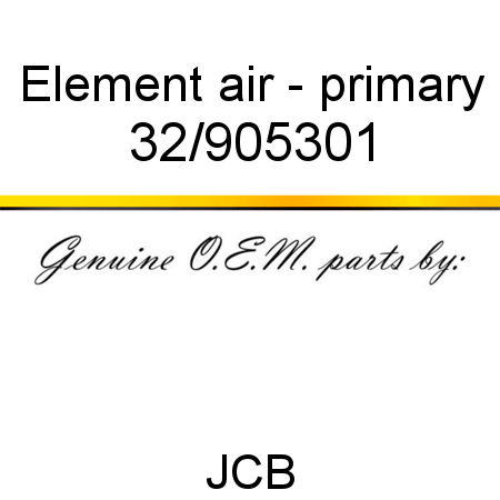 Element, air - primary 32/905301