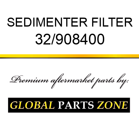 SEDIMENTER FILTER 32/908400