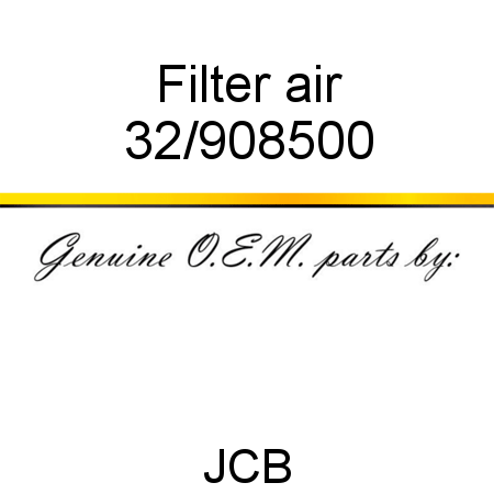 Filter, air 32/908500