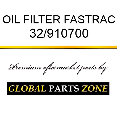 OIL FILTER FASTRAC 32/910700
