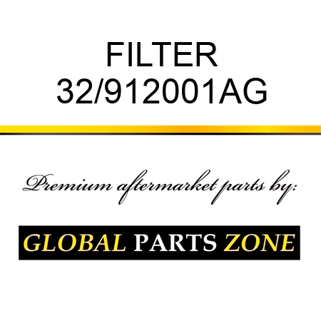 FILTER 32/912001AG