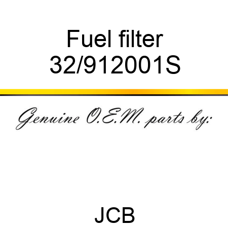 Fuel filter 32/912001S