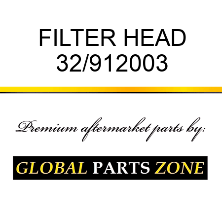 FILTER HEAD 32/912003