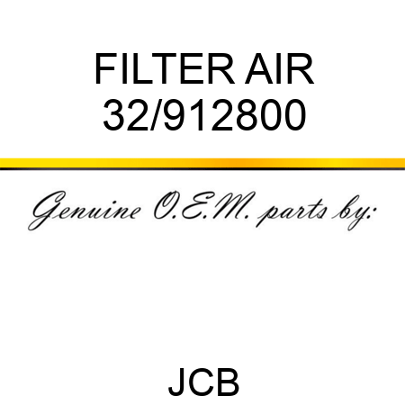 FILTER AIR 32/912800