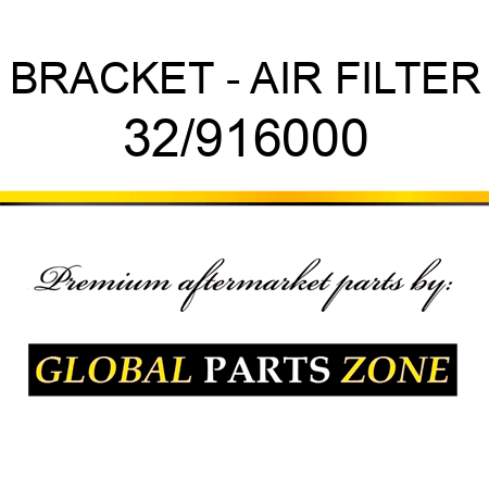 BRACKET - AIR FILTER 32/916000