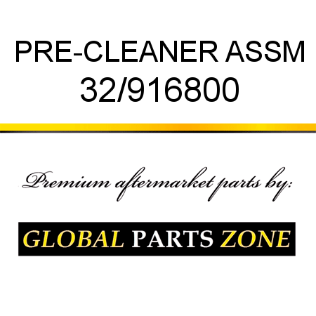 PRE-CLEANER ASSM 32/916800